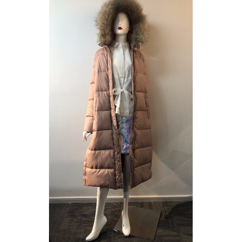 DAMES LANGLINE PUFFERLAK I CHAMPAGNE RLWPC0073